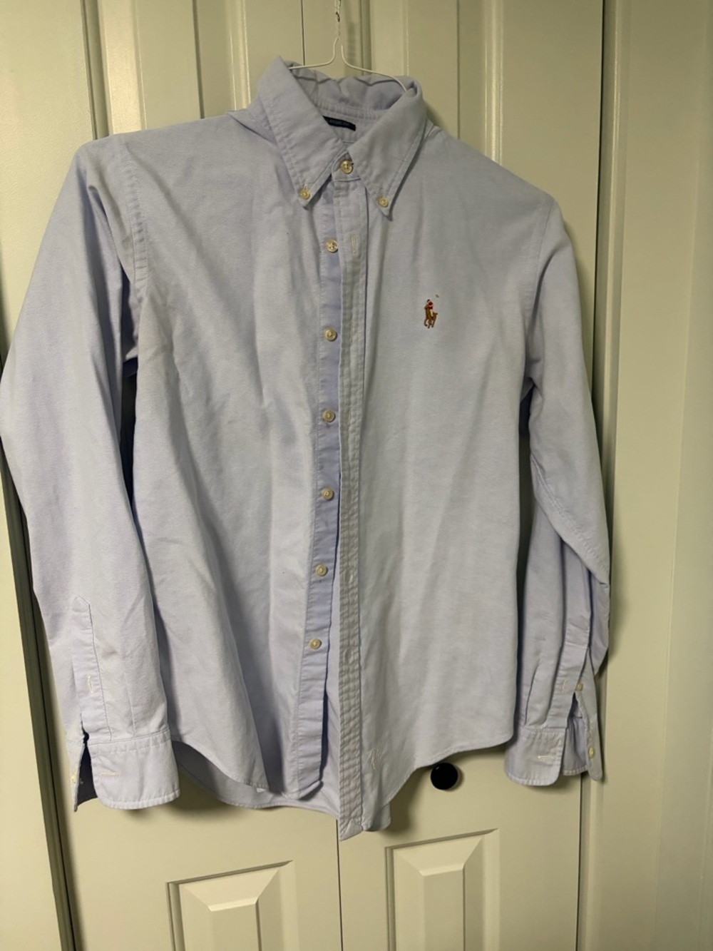 Ralph Lauren Light Blue Oxford Button-Down Shirt